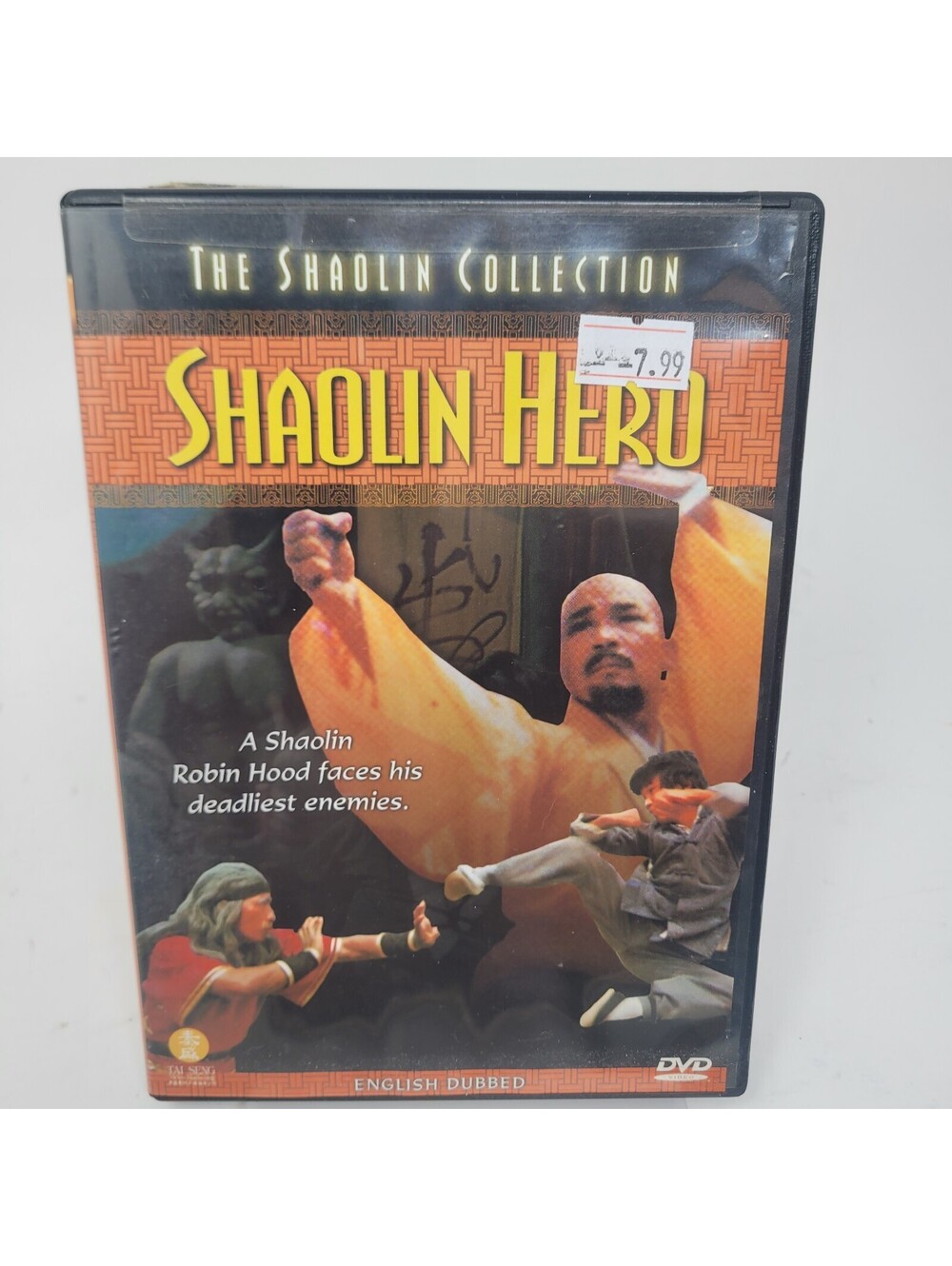 Shaolin Hero DVD Tai Seng Shaolin Collection Leung Kar Yan Kung Fu Martial Arts